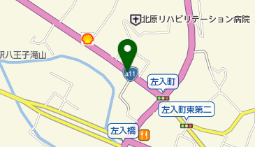 リパーク八王子左入町の地図画像