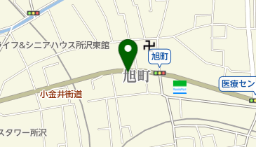 リパーク所沢旭町の地図画像