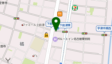 リパーク名古屋富士見町第6の地図画像