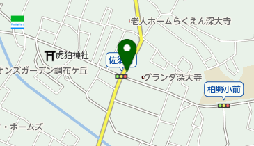 リパーク調布佐須町2丁目の地図画像