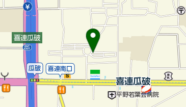 リパーク喜連瓜破駅前第2の地図画像