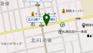 リパーク札幌北41東8の地図画像