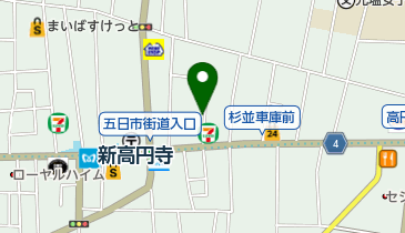 リパーク高円寺南2丁目第4の地図画像