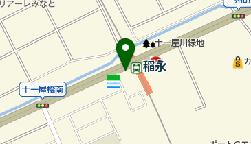 リパーク稲永駅前の地図画像