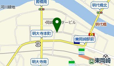 リパーク東岡崎駅前第6の地図画像