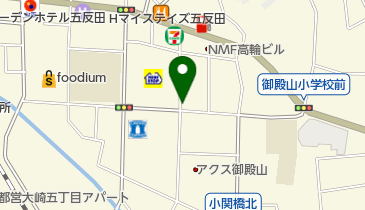 リパーク東五反田2丁目第14の地図画像