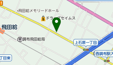 リパーク調布上石原1丁目第2の地図画像