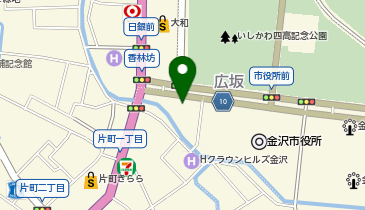 リパーク金沢片町1丁目の地図画像