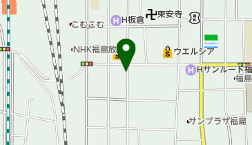 リパーク福島五月町第2の地図画像