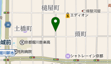 リパーク西洞院通二条南の地図画像