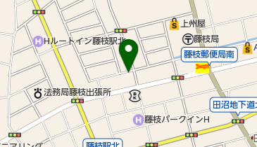 リパーク藤枝青木1丁目の地図画像