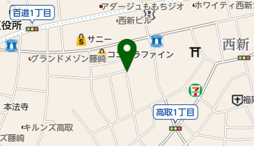 リパーク高取1丁目第2の地図画像