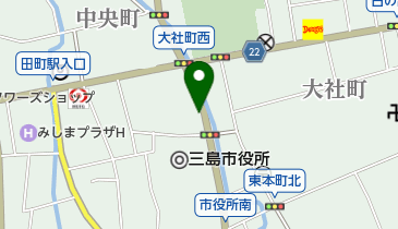 リパーク三島中央町の地図画像
