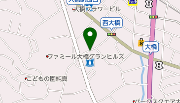 大橋4丁目の地図画像