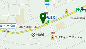 リパーク新宿箪笥町の地図画像