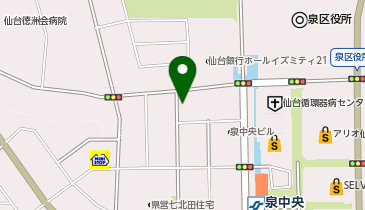 リパーク仙台泉中央1丁目第2の地図画像