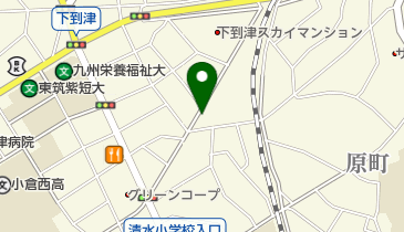 小倉清水1丁目の地図画像