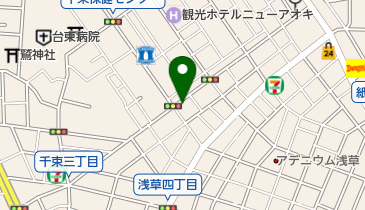 浅草5丁目第7の地図画像