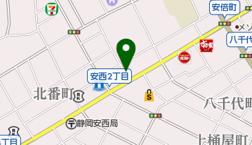 リパーク静岡安西2丁目の地図画像