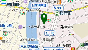 リパーク広島稲荷町第6の地図画像