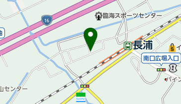リパーク長浦駅北口の地図画像