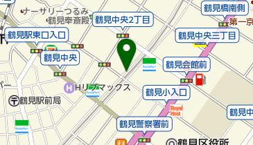 リパーク鶴見中央2丁目の地図画像