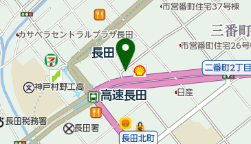 リパーク長田三番町第2の地図画像