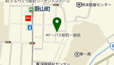 リパーク熊本新町1丁目第4の地図画像