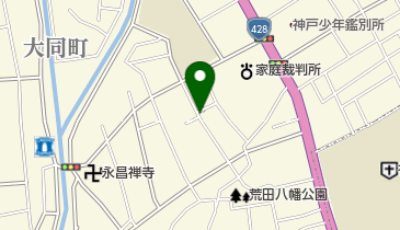 リパーク兵庫荒田町3丁目の地図画像