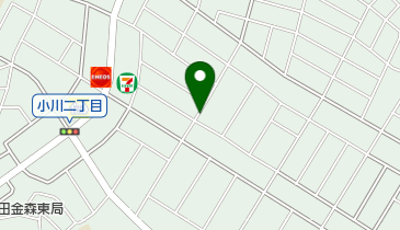 町田小川2丁目の地図画像