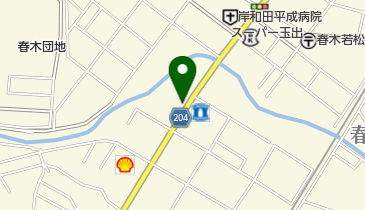 リパーク岸和田加守町1丁目の地図画像
