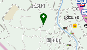 リパーク佐世保比良町の地図画像