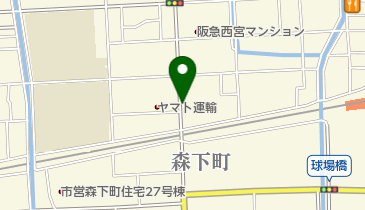 リパーク西宮北口第10の地図画像