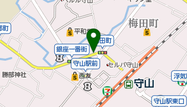 リパークニューメトロ守山本店駐車場の地図画像