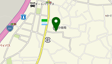 小禄郵便局第1駐車場の地図画像