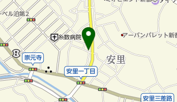 那覇市安里第3の地図画像