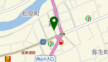 熊本迎町1丁目第2の地図画像