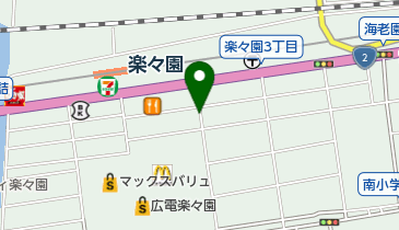 リパーク広島楽々園4丁目の地図画像