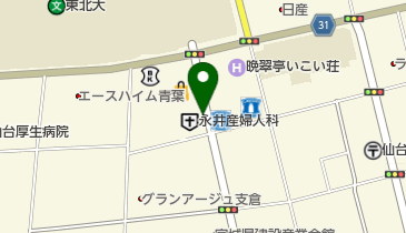 リパーク仙台支倉町第3の地図画像