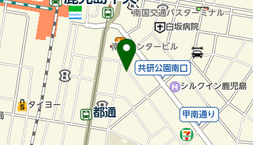 鹿児島中央町第2の地図画像