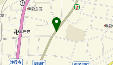 熊本黒髪2丁目の地図画像