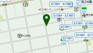 札幌北22西5の地図画像