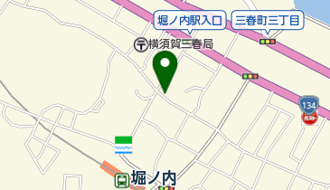 横須賀三春町3丁目の地図画像
