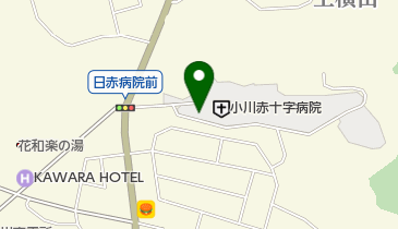 リパーク小川赤十字病院第2駐車場の地図画像