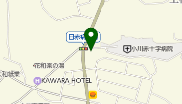 小川赤十字病院第6駐車場の地図画像