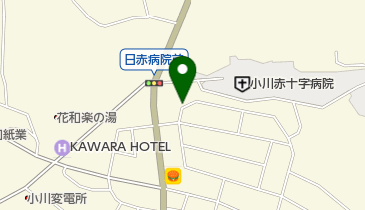 リパーク小川赤十字病院第7駐車場の地図画像