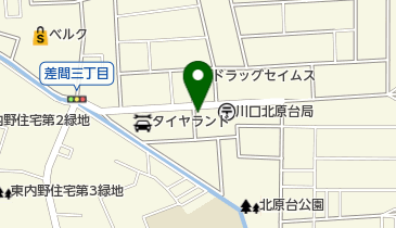 リパーク川口北原台3丁目の地図画像