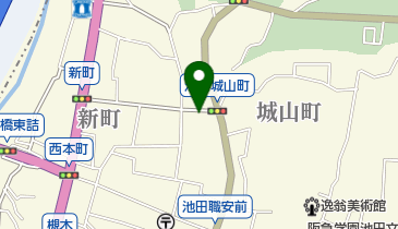 リパーク池田綾羽1丁目の地図画像