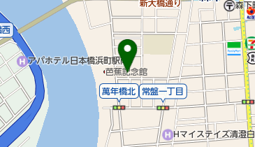 リパーク新大橋2丁目第5の地図画像
