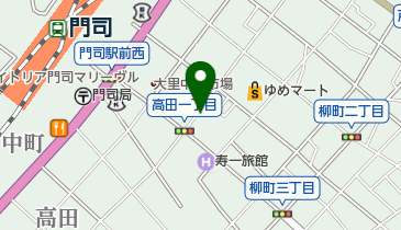 門司柳町2丁目第2の地図画像